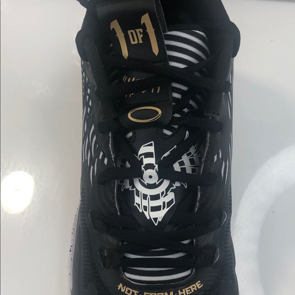 Puma x Lamelo Sneakers Men's Size 14 Black Ball MB.01 50th Rare Reserve Stripes - Picture 4 of 16